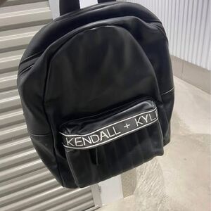 Kendall + Kylie Linz Backpack Black Large Bag w/13" Laptop Pocket